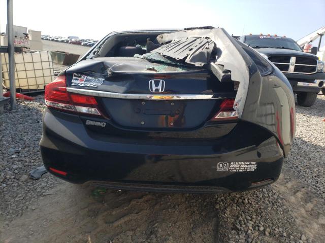 2HGFB2F50DH574460 - 2013 HONDA CIVIC LX BLACK photo 6