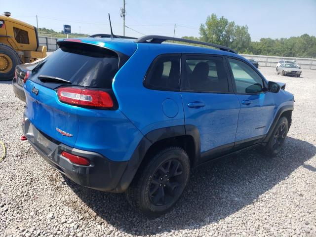 1C4PJMBX7JD600523 - 2018 JEEP CHEROKEE TRAILHAWK Mavi foto 3