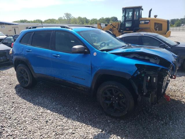 1C4PJMBX7JD600523 - 2018 JEEP CHEROKEE TRAILHAWK Mavi foto 4