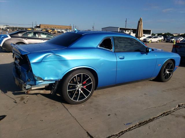 2C3CDZAG9GH108497 - 2016 DODGE CHALLENGER SXT BLUE photo 3