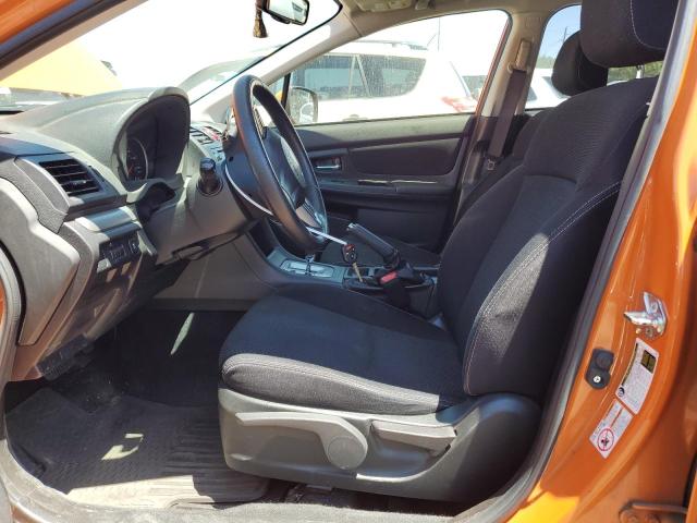 JF2GPAVC5E8270371 - 2014 SUBARU XV CROSSTR 2.0 PREMIUM ORANGE photo 7