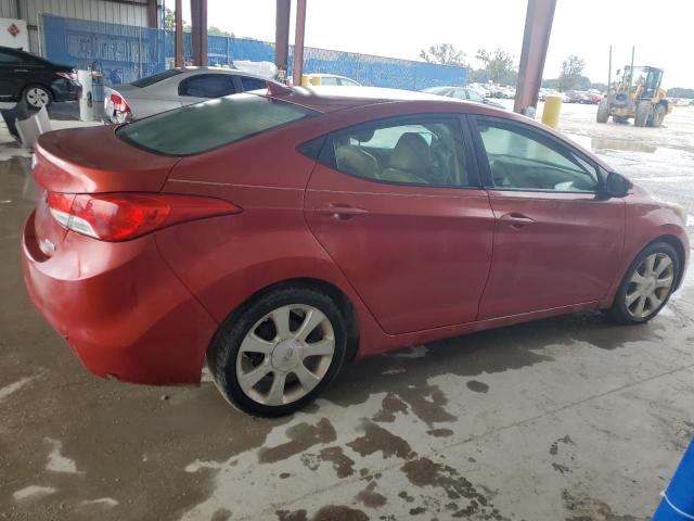 KMHDH4AEXCU320771 - 2012 HYUNDAI ELANTRA GLS RED photo 3