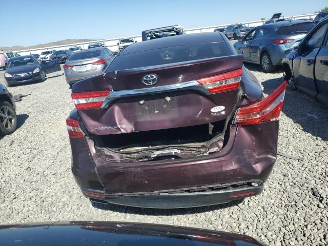 4T1BK1EB6DU077386 - 2013 TOYOTA AVALON BASE MAROON photo 6