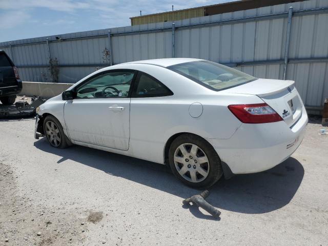 2HGFG12676H509263 - 2006 HONDA CIVIC LX WHITE photo 2