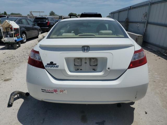 2HGFG12676H509263 - 2006 HONDA CIVIC LX WHITE photo 6
