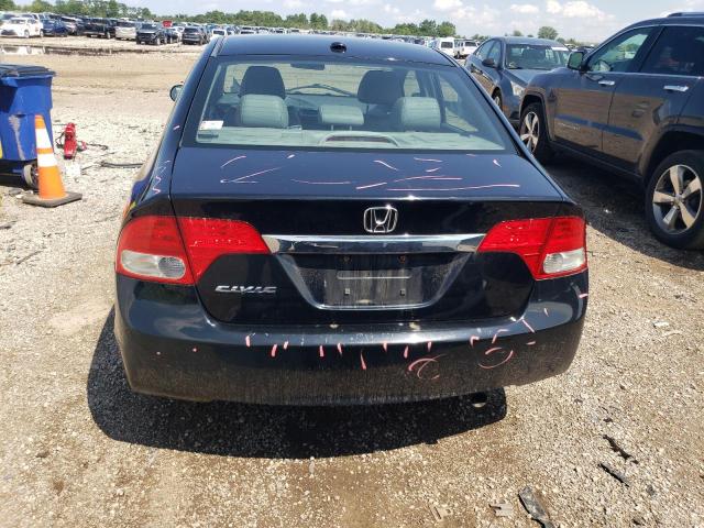 19XFA1F91BE007827 - 2011 HONDA CIVIC EXL შავი ფოტო 6