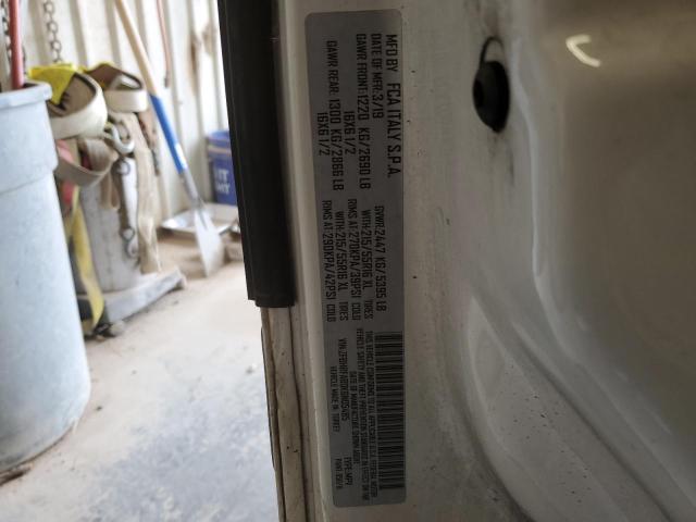 ZFBHRFAB0K6N05485 - 2019 RAM PROMASTER 白色 照片 13