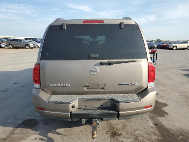 5N1BA08D19N602785 - 2009 NISSAN ARMADA SE TAN photo 6