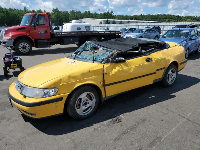 YS3DD78N9X7059430 - 1999 SAAB 9-3 S YELLOW photo 1