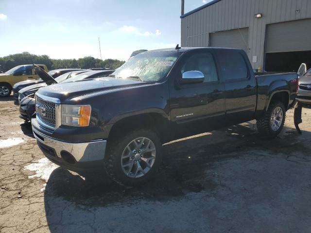 3GTP1WE06CG137712 - 2012 GMC SIERRA C1500 SLT BLACK photo 1