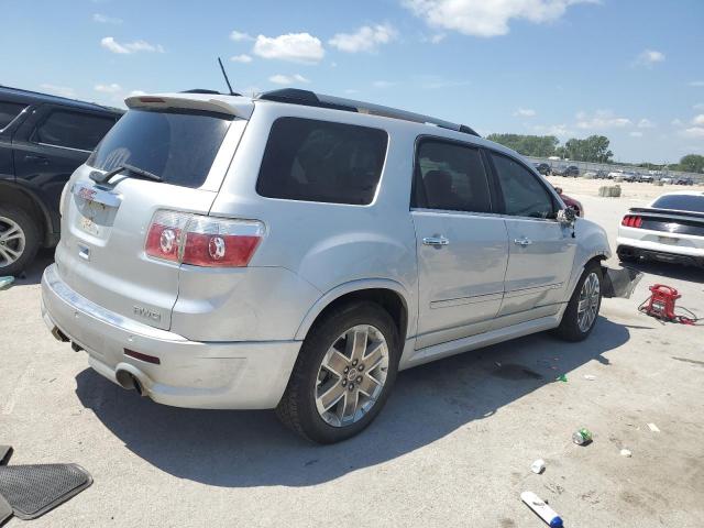 1GKKVTED2BJ215565 - 2011 GMC ACADIA DENALI ვერცხლისფერი ფოტო 3