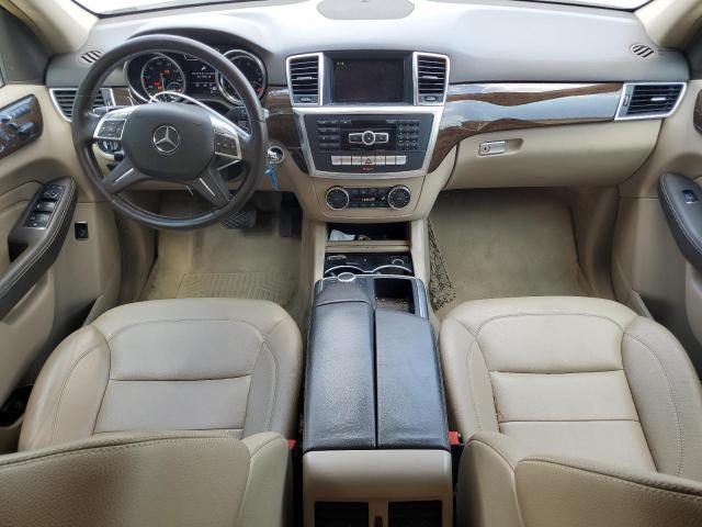 4JGDA5HB9CA056420 - 2012 MERCEDES-BENZ ML 350 4MATIC WHITE photo 8