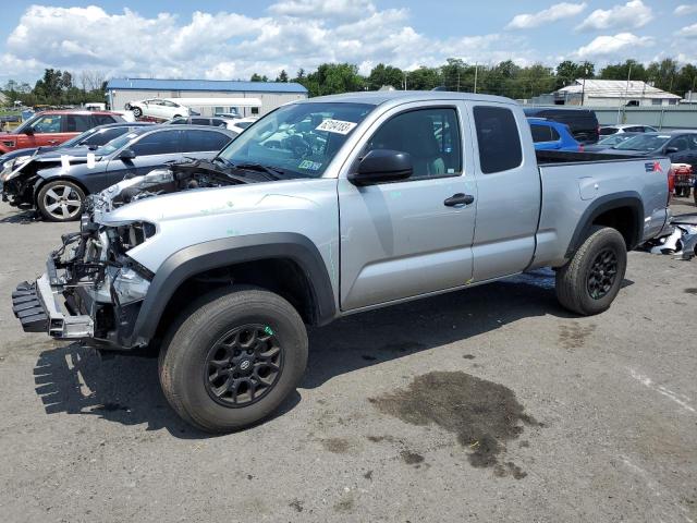 3TYSZ5AN6NT065014 - 2022 TOYOTA TACOMA ACCESS CAB ვერცხლისფერი ფოტო 1