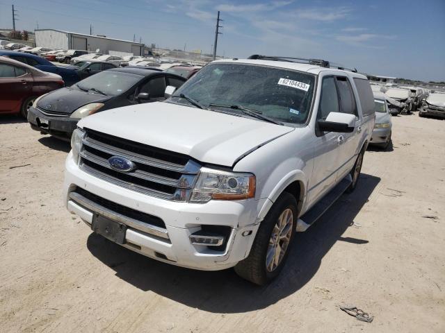 1FMJK1KT0HEA56008 - 2017 FORD EXPEDITION EL LIMITED WHITE photo 1