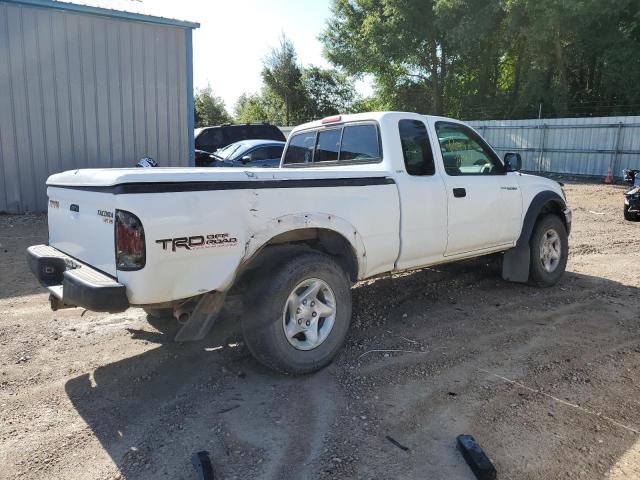 5TEWN72N14Z375236 - 2004 TOYOTA TACOMA XTRACAB WHITE photo 3