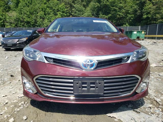 4T1BD1EB7EU026748 - 2014 TOYOTA AVALON HYBRID BURGUNDY photo 5