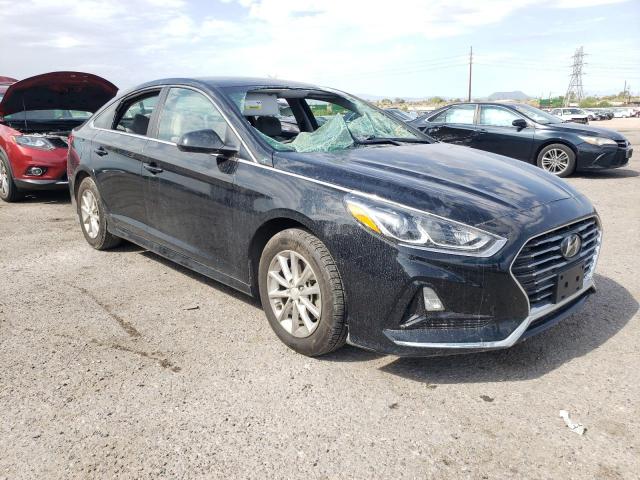 5NPE24AF6KH762751 - 2019 HYUNDAI SONATA SE BLACK photo 4