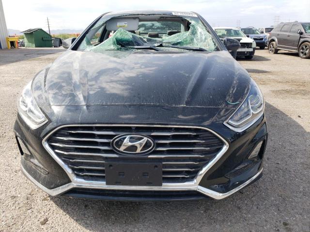 5NPE24AF6KH762751 - 2019 HYUNDAI SONATA SE BLACK photo 5