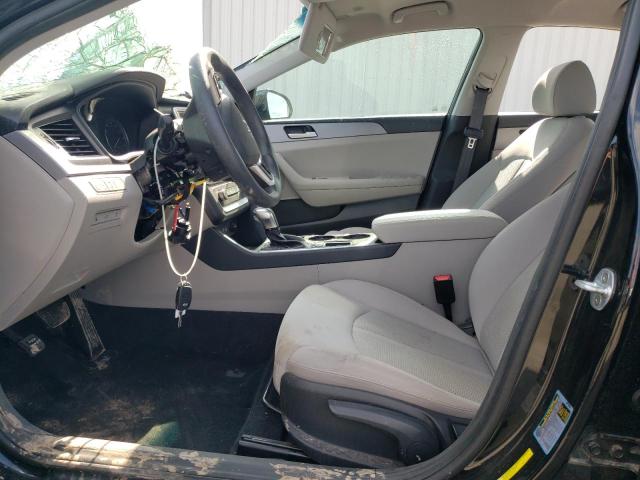5NPE24AF6KH762751 - 2019 HYUNDAI SONATA SE BLACK photo 7