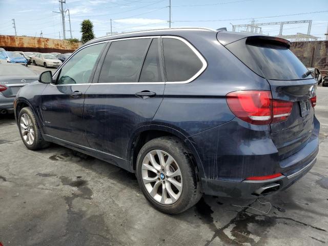 5UXKR6C58F0J76634 - 2015 BMW X5 XDRIVE50I BLUE photo 2