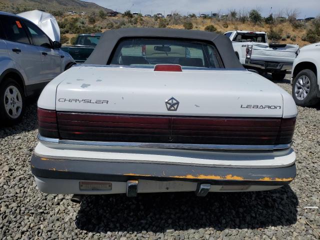 1C3XU4536NF253653 - 1992 CHRYSLER LEBARON 白色 照片 6