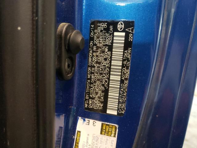 JTKJF5C70F3092428 - 2015 TOYOTA SCION TC 蓝色 照片 13