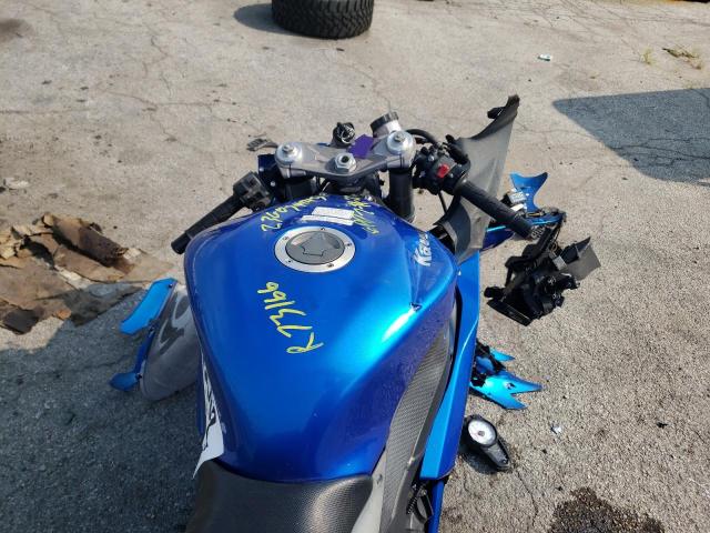 JKAZX4P148A038923 - 2008 KAWASAKI ZX600 P BLUE photo 5