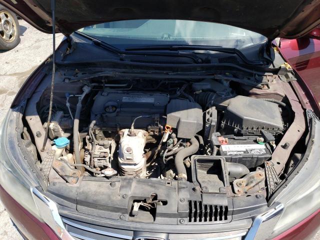 1HGCR2F73DA251728 - 2013 HONDA ACCORD EX BURGUNDY photo 11