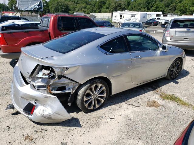 1HGCT2B85DA003691 - 2013 HONDA ACCORD EXL SILVER photo 3