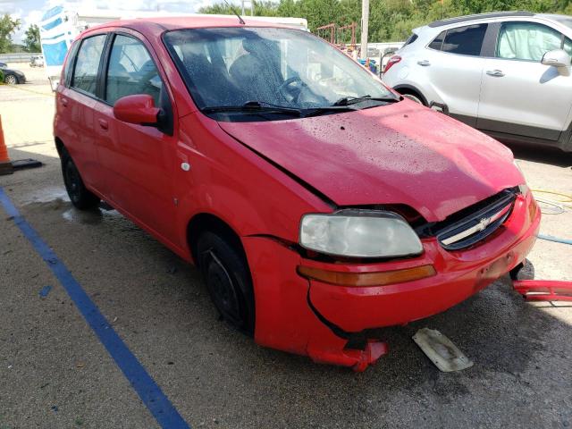 KL1TD66668B259826 - 2008 CHEVROLET AVEO BASE RED photo 4