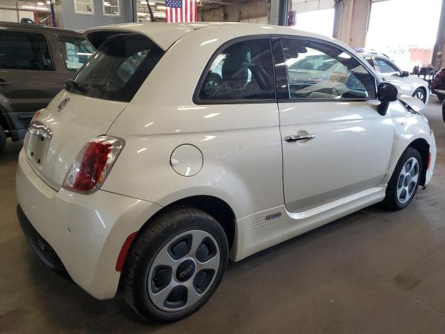 3C3CFFGE1FT503326 - 2015 FIAT 500 ELECTRIC WHITE photo 3