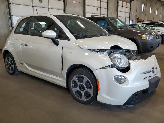 3C3CFFGE1FT503326 - 2015 FIAT 500 ELECTRIC WHITE photo 4