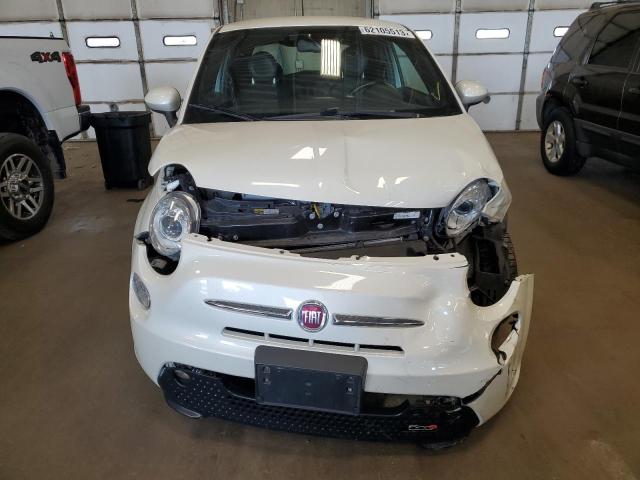 3C3CFFGE1FT503326 - 2015 FIAT 500 ELECTRIC WHITE photo 5