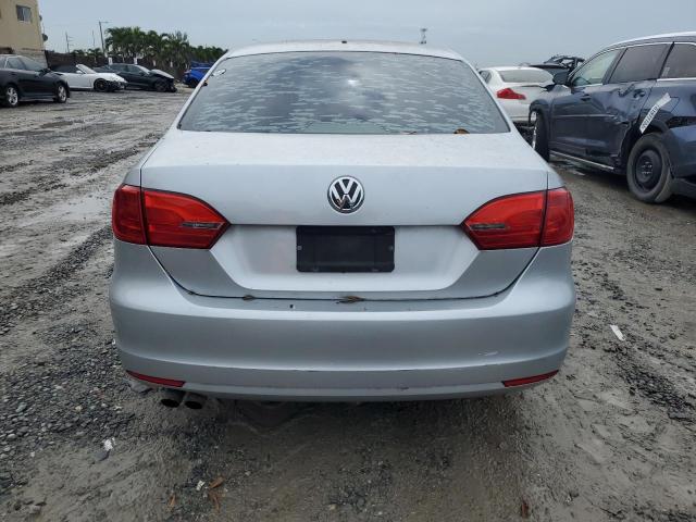 3VW2K7AJ7EM217209 - 2014 VOLKSWAGEN JETTA BASE ვერცხლისფერი ფოტო 6