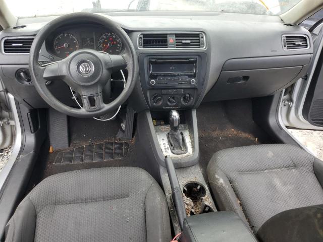 3VW2K7AJ7EM217209 - 2014 VOLKSWAGEN JETTA BASE ვერცხლისფერი ფოტო 8