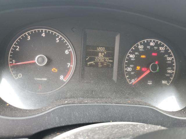 3VW2K7AJ7EM217209 - 2014 VOLKSWAGEN JETTA BASE ვერცხლისფერი ფოტო 9