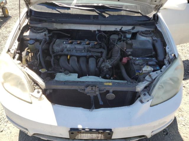 2T1KR32E73C052390 - 2003 TOYOTA COROLLA MA XR WHITE photo 11