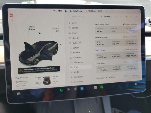 5YJ3E1EA1MF963163 - 2021 TESLA MODEL 3 Қара фото 9