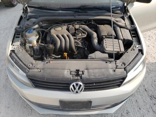 3VW2K7AJ6BM086947 - 2011 VOLKSWAGEN JETTA BASE 灰色 照片 11