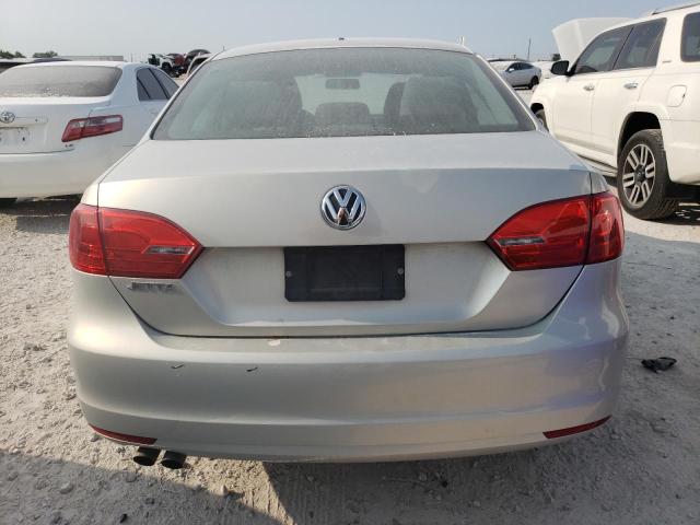 3VW2K7AJ6BM086947 - 2011 VOLKSWAGEN JETTA BASE 灰色 照片 6