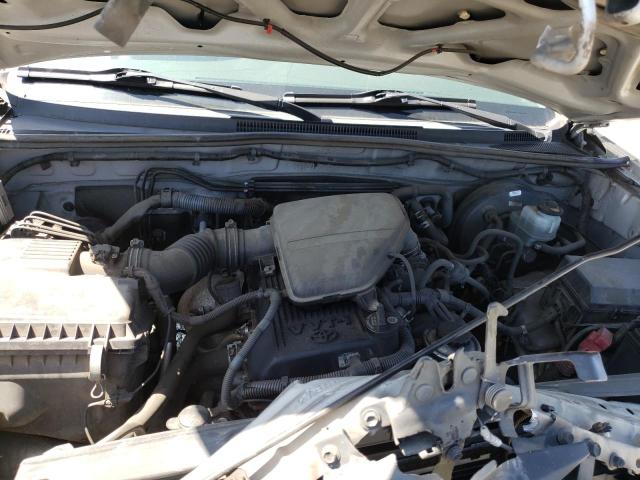 5TEUX4EN9AZ701713 - 2010 TOYOTA TACOMA ACCESS CAB ვერცხლისფერი ფოტო 11