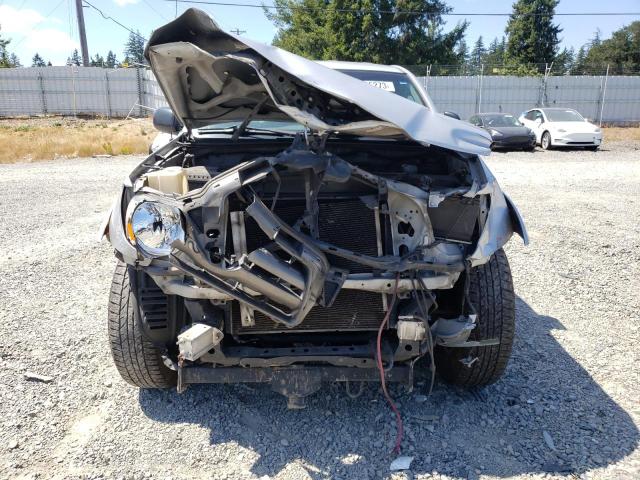 5TEUX4EN9AZ701713 - 2010 TOYOTA TACOMA ACCESS CAB ვერცხლისფერი ფოტო 5