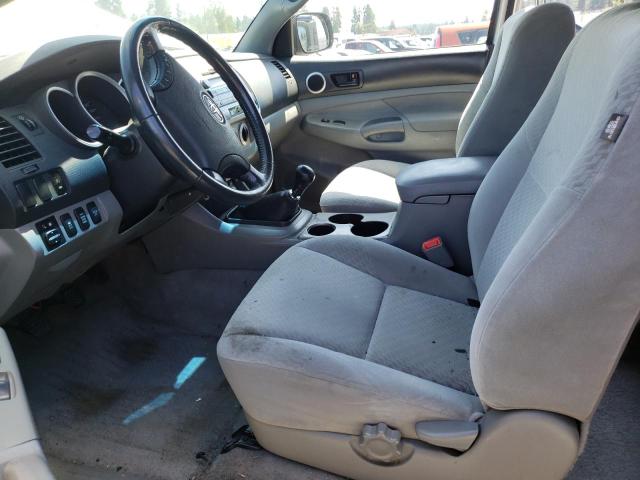 5TEUX4EN9AZ701713 - 2010 TOYOTA TACOMA ACCESS CAB ვერცხლისფერი ფოტო 7