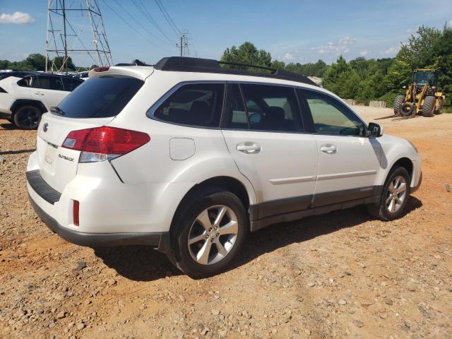 4S4BRCLC6E3245604 - 2014 SUBARU OUTBACK 2.5I LIMITED WHITE photo 3