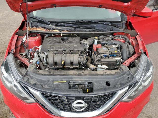 3N1AB7AP6KY267819 - 2019 NISSAN SENTRA S RED photo 11