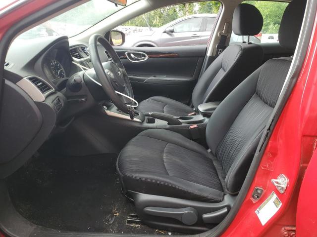 3N1AB7AP6KY267819 - 2019 NISSAN SENTRA S RED photo 7