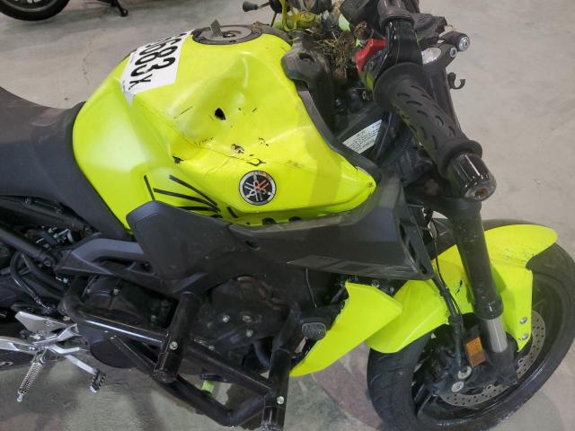 JYARN53E6LA008708 - 2020 YAMAHA MT09 YELLOW photo 9