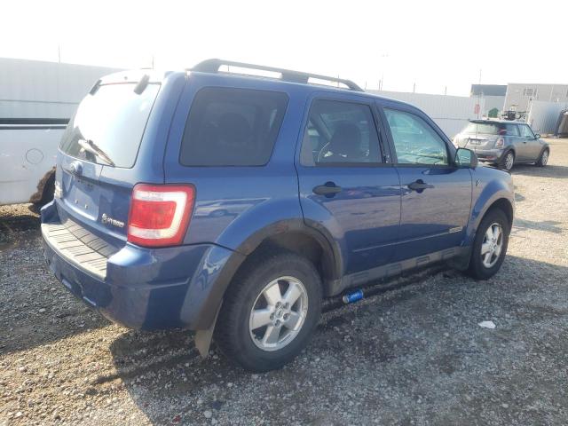 1FMCU59H88KA15378 - 2008 FORD ESCAPE HEV BLUE photo 3