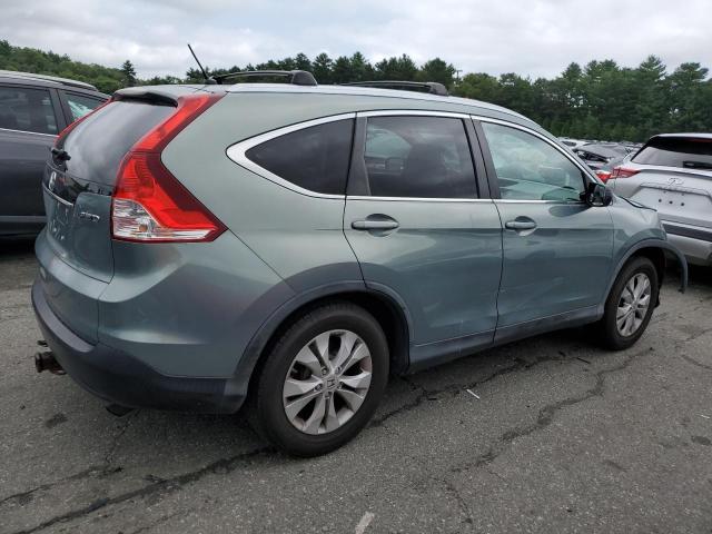 5J6RM4H58CL041105 - 2012 HONDA CR-V EX BLUE photo 3