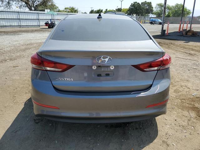 5NPD84LF9JH380896 - 2018 HYUNDAI ELANTRA SEL GRAY photo 6